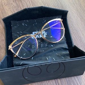Princess Leia blue light glasses